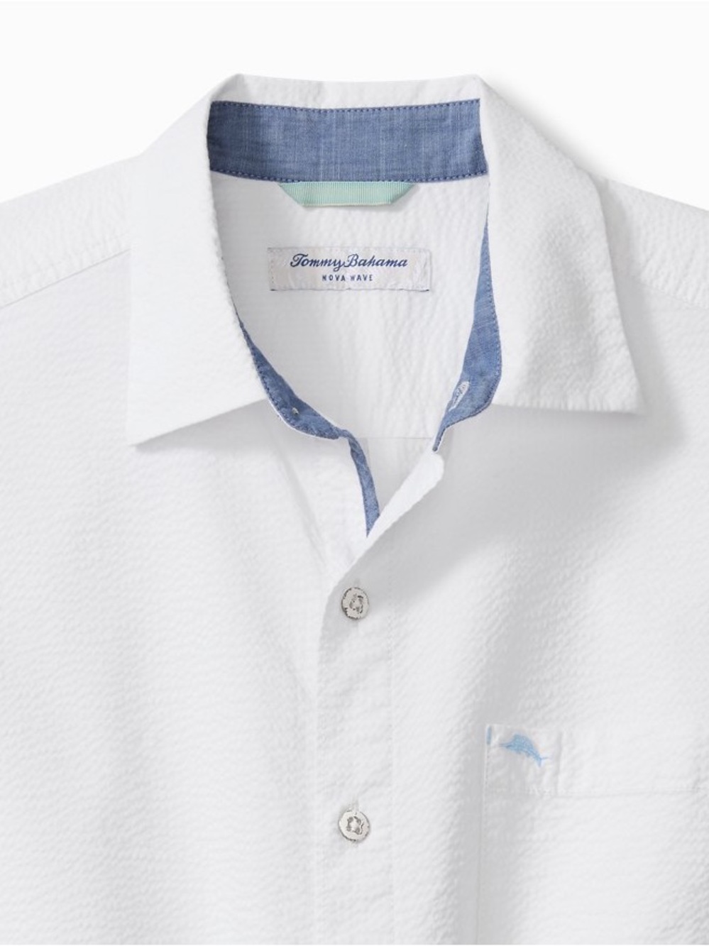 Tommy Bahama Nova Wave white button up short sleeve dress shirt men’s size 3XL